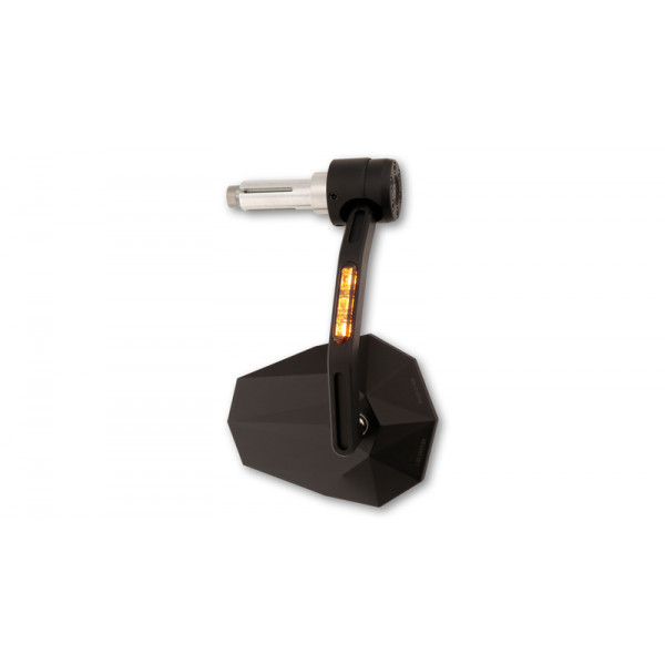 Rétroviseur de guidon HIGHSIDER pro STEALTH-X7 avec clignotants LED