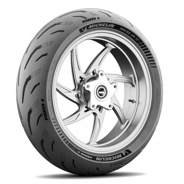 Pneu MICHELIN POWER 6 EXCLUSIVE EDITION 180/55 ZR 17 M/C (73W) TL