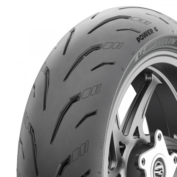 Pneu MICHELIN POWER 6 EXCLUSIVE EDITION 180/55 ZR 17 M/C (73W) TL