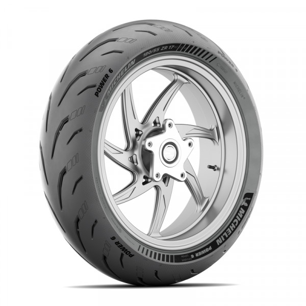 Pneu MICHELIN POWER 6 EXCLUSIVE EDITION 180/55 ZR 17 M/C (73W) TL