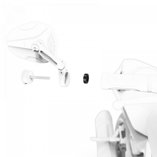 Adaptateurs de guidon HIGHSIDER pro pour Yamaha - la paire