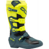 Bottes SIDI Crosscore - Petrol/jaune fluo