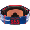 Masque OAKLEY Airbrake MX - Renaux Matte White écran Prizm Sapphire