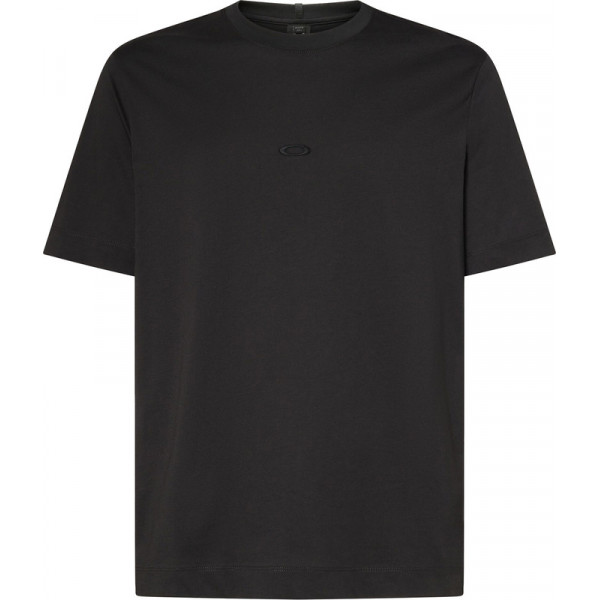 T-Shirt OAKLEY Stacked Flow - Pitch Black