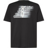 T-Shirt OAKLEY Stacked Flow - Pitch Black