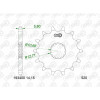 Kit chaîne AFAM 520 XMR3 - 15/48-114 - Couronne acier standard