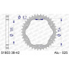 Kit chaîne AFAM 525 XHR3 - 15/38-102 - Couronne alu standard