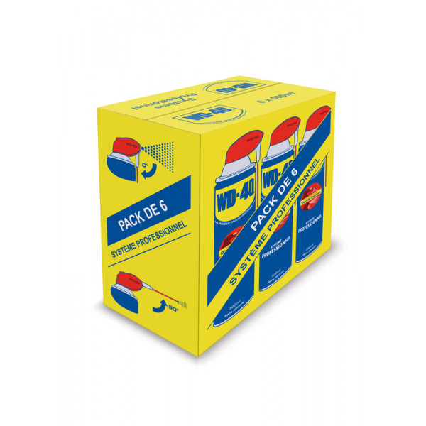 Sprays Wd-40 6 X 500Ml Système Pro