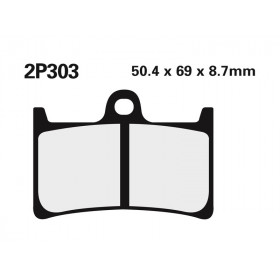 Plaquette De Frein Avant Nissin 2P303st Sinter