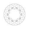 Disque de frein avant Brembo Serie Oro rond semi-flottant type 78B40837