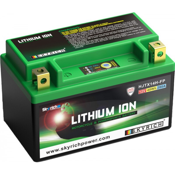 Batterie Skyrich Lithium YTX14-BS - HJTX14H-FP-S