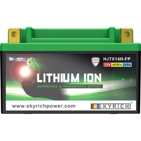 Batterie Skyrich Lithium YTX14-BS - HJTX14H-FP-S