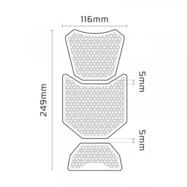 Grips de réservoir OXFORD Adv