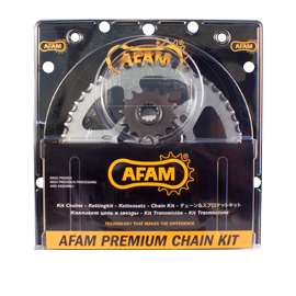 Kit chaine AFAM 520 Acier pour ER6 05-14