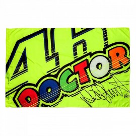 Drapeau VR46 Valentino Rossi Multicolore