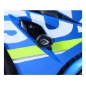 Tampons de protection R&G RACING Aero noir Suzuki GSX-R1000 2017