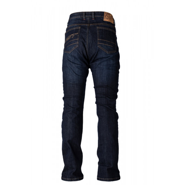 Pantalon RST x Kevlar® Straight Leg 2 CE textile renforcé femme - bleu foncé taille XS court