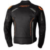Veste RST S1 CE cuir - noir/gris/orange fluo taille L