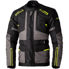Veste RST Endurance CE textile - noir/gris/jaune fluo taille S