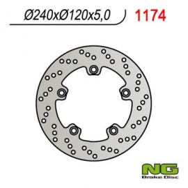 DISQUE DE FREIN ARRIERE NG FIXE POUR GSR600