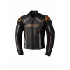Veste RST S1 CE cuir - noir/gris/vert fluo taille S