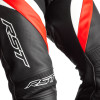 Pantalon RST Tractech Evo 4 CE cuir - noir/rouge/blanc taille S