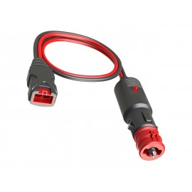 Câble chargeur de batterie NOCO X-Connect 12V Dual-Size Male Plug allume-cigare 60cm