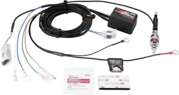 Installation shifter moto