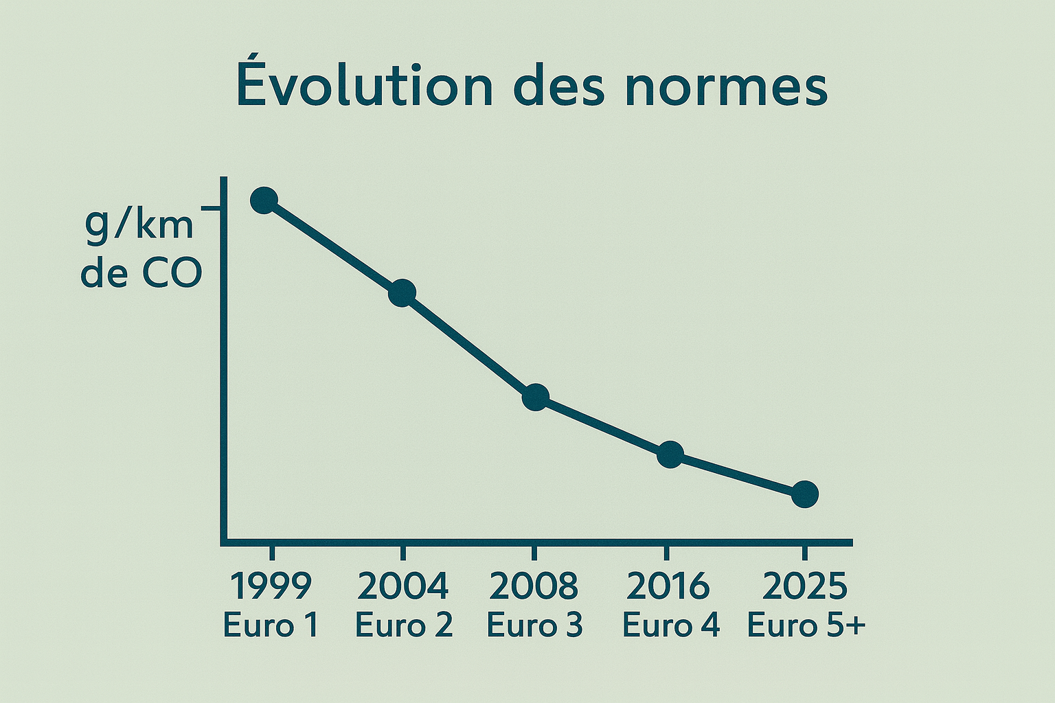 evolution normes euro