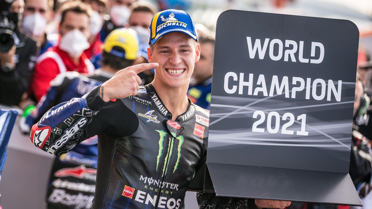 Fabio Quartararo El Diablo Champion du monde motogp