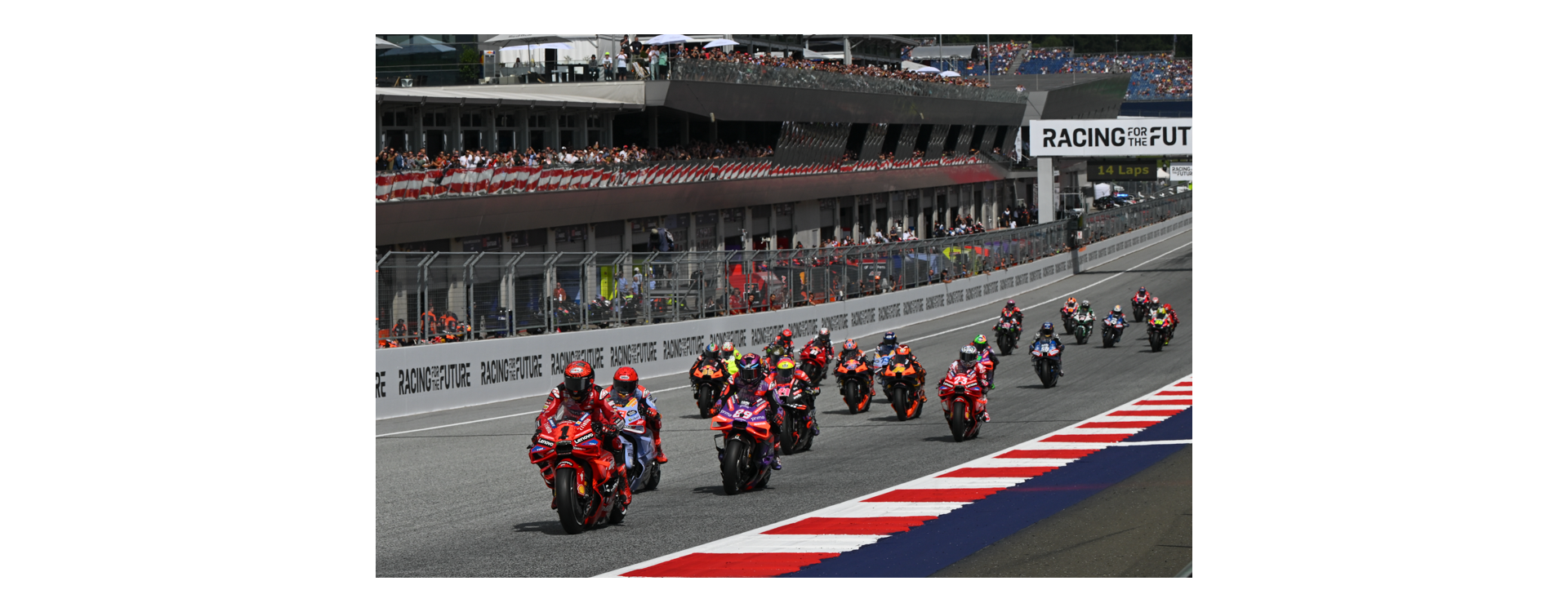 Les horaires motogp d'Autriche 2025 (Spielberg)