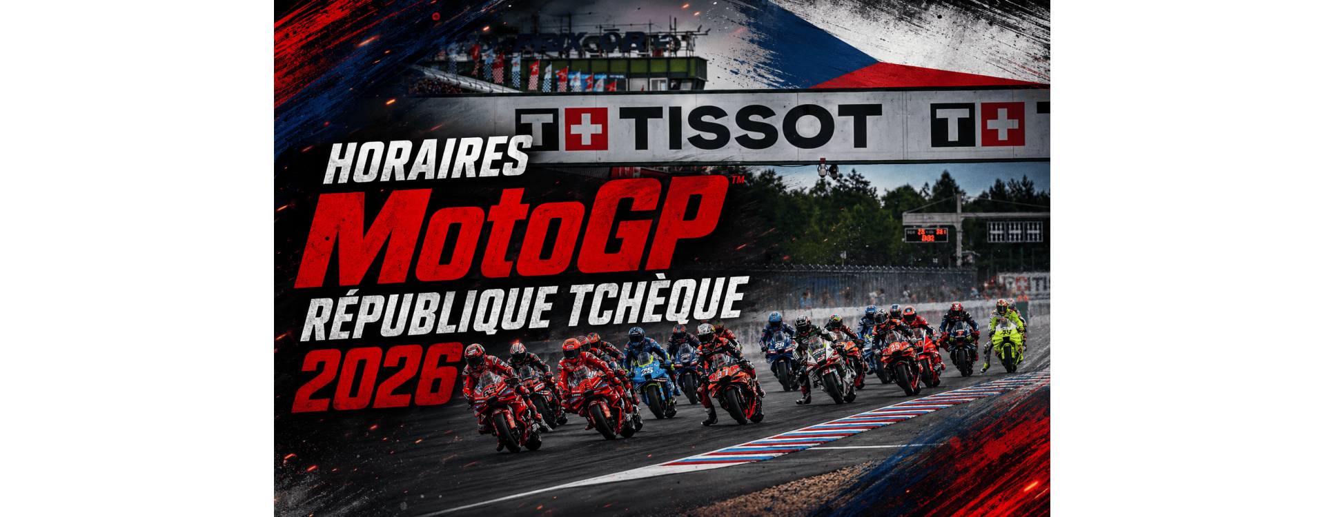 Horaires MotoGP République Tchèque 2026