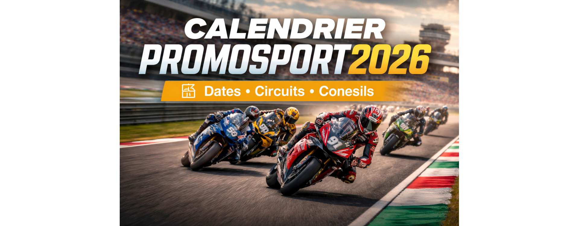 Calendrier Promosport 2026 : dates officielles, circuits et infos clés