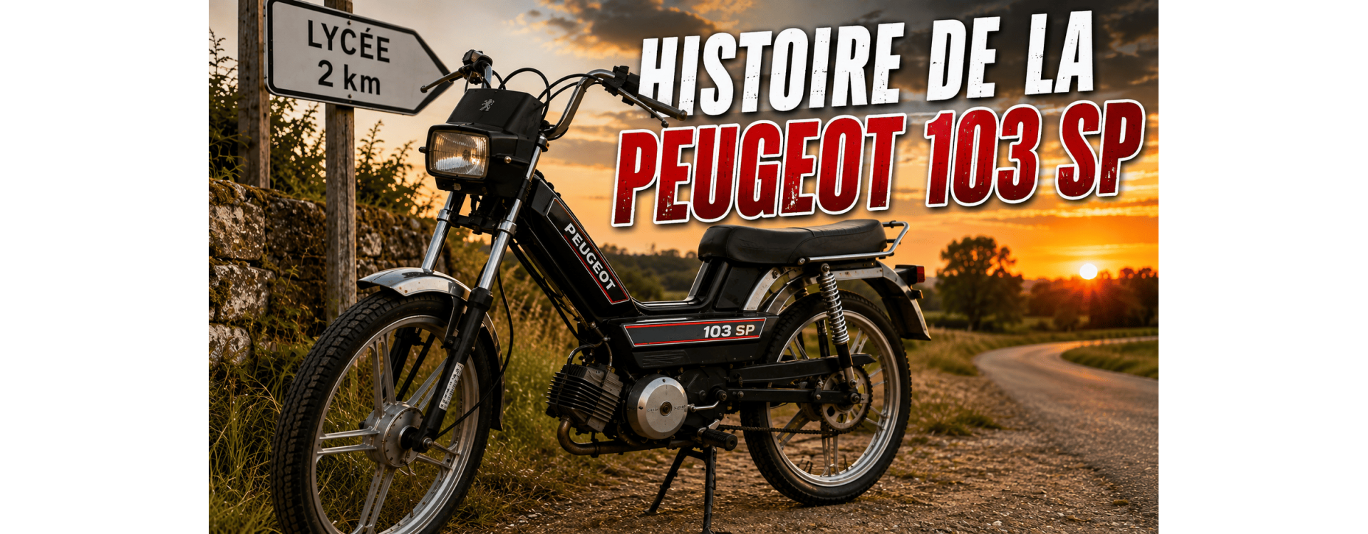 La légendaire Peugeot 103 SP
