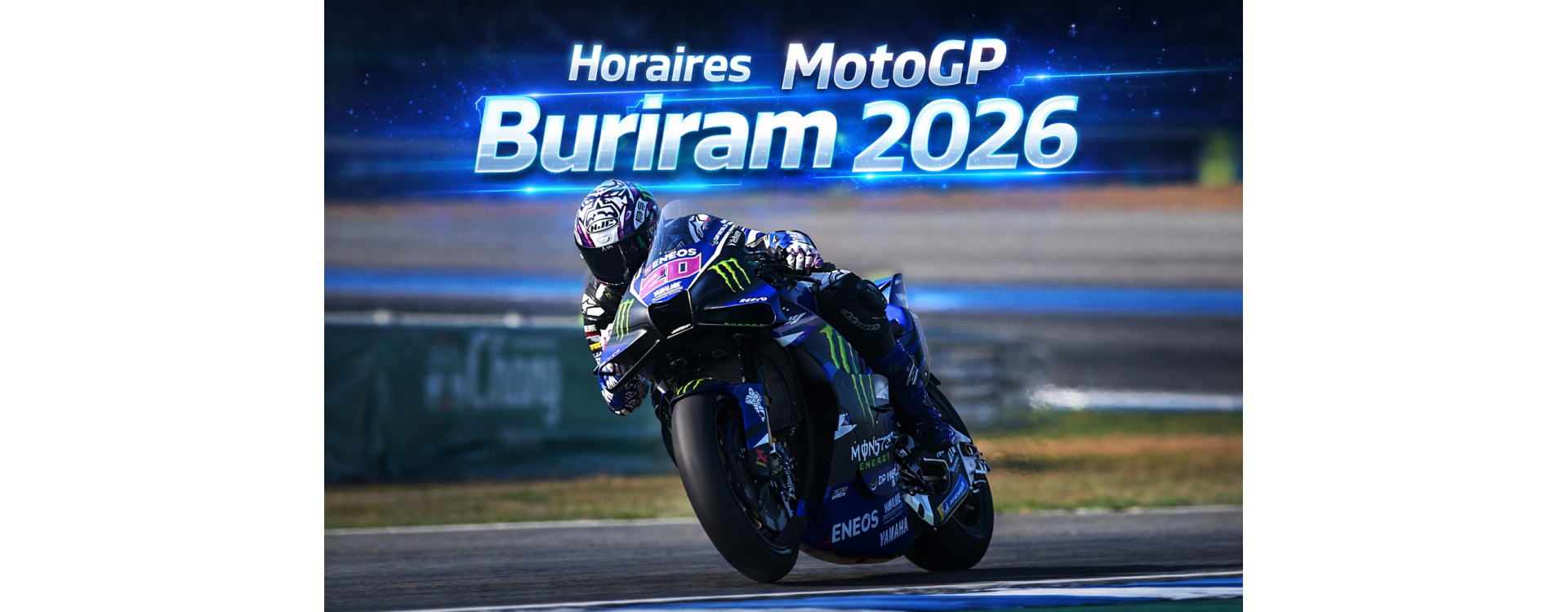 Horaires MotoGP Buriram 2026 (Thaïlande)