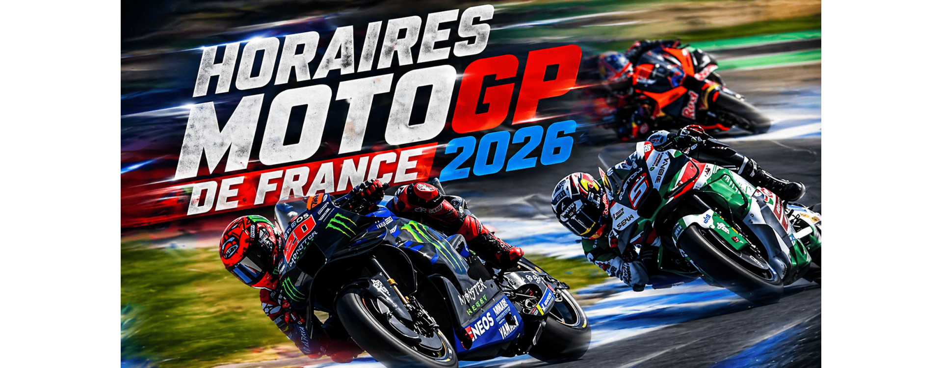 Horaires MotoGP France 2026 : programme complet du Grand Prix du Mans