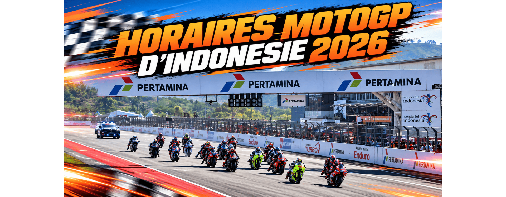 Horaires Moto GP Indonésie 2026 : programme complet