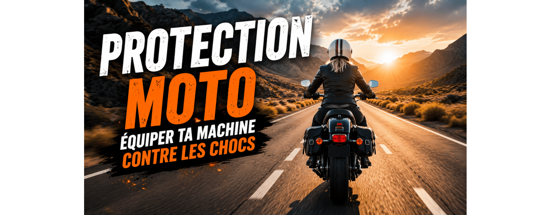 Protection moto : équiper ta machine contre les chocs