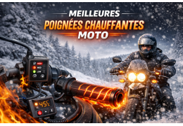 Les meilleures poignées chauffantes moto