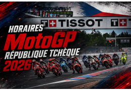 Horaires MotoGP République Tchèque 2026