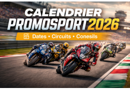 Calendrier Promosport 2026 : dates officielles, circuits et infos clés
