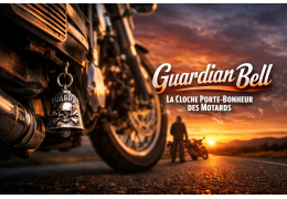 Guardian Bell : la cloche porte-bonheur des motards expliquée